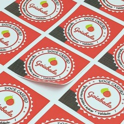 Adesivo Impresso PVC Base Branca - Folha A4 ou A3